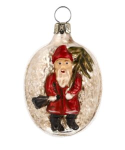 MAROLIN Glass Ornament Nicholas