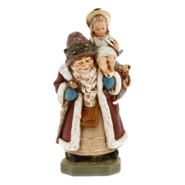 MAROLIN Santa With Christ Child On Shoulder