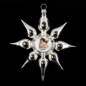 MAROLIN Star With Oblate Silver