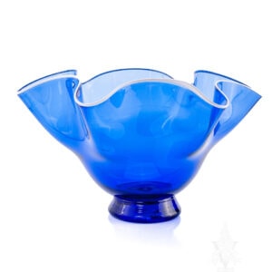 Jamestown Glass Large Sea Wave Bowl