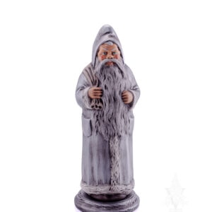 MAROLIN Silver Santa With Face