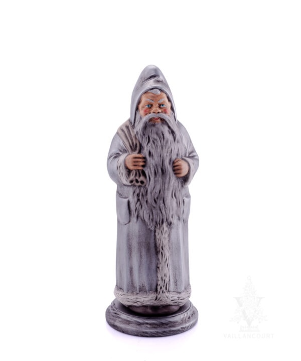 MAROLIN Silver Santa With Face