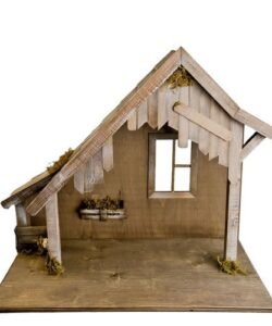 MAROLIN Wooden Stable With Window, To 8.5 In. Figures