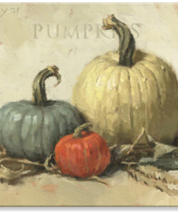 Pumpkin Trio Giclee Wall Art