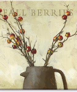 Fall Berries Giclee Wall Art