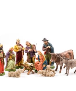 MAROLIN Nativity Set 11 Pcs. To 5.75 In. Figures