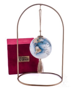 Inner Beauty Holiday Come Away with Me Globe Glass Ornament