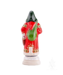 Red & Gold Santa with Ornaments
