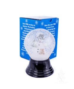 Perzy Snowglobe ? Snowman with Teddy