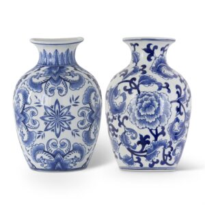 Wall Vase Blue & White