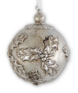 Metallic Pewter Ornament