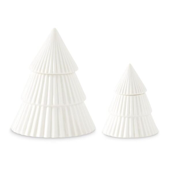 White Containers (Set Of 2)
