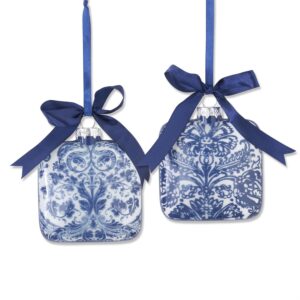 Ornament Blue & White Floral