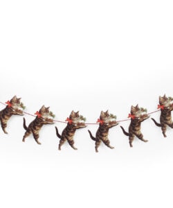 Christmas Cat Garland