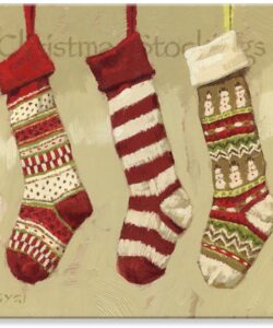 Christmas Stockings Giclee Wall Art