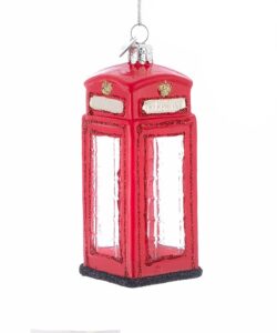 British Phone Booth Ornament