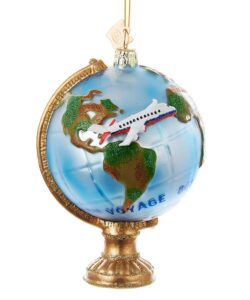 Globe With Plane