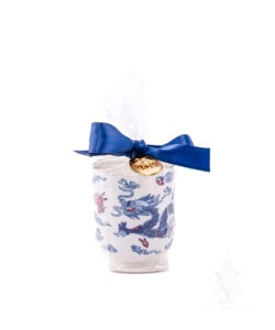 Asian Style Dragon Teacup & Candle