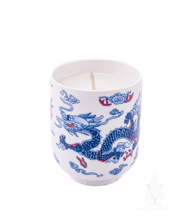 Asian Style Dragon Teacup & Candle