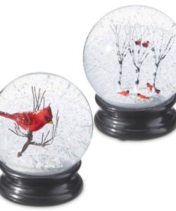 4.75" Cardinal Water Globe