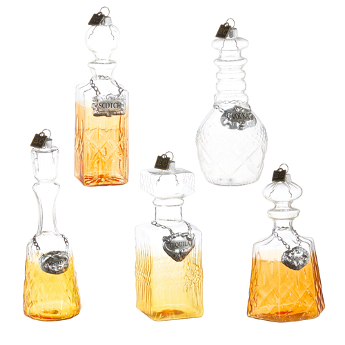 EC 6.5" Decanter Ornament (Assorted)