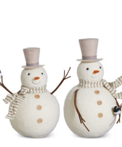 19.5" Whimsical Snowman (Assorted)