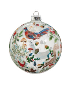 5" Woodland Ball Ornament