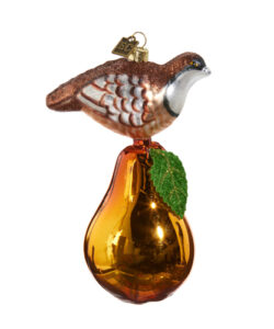 EC 6" Partridge and Pear Ornament