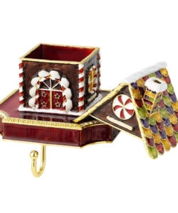OLIVIA RIEGEL Gingerbread Box Stocking Holder