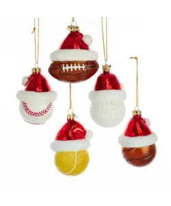 Ng Sport Ball with Santa Hat  (Assorted)