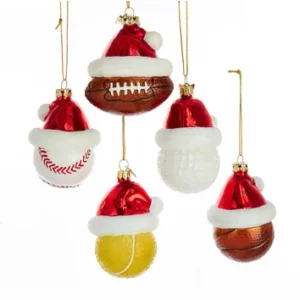 Ng Sport Ball with Santa Hat  (Assorted)