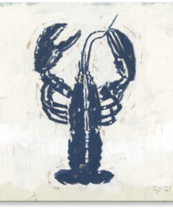 Lobster Silhouette Wall Art