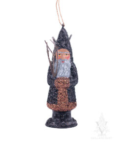 Ino Schaller Black Krampus Ornament