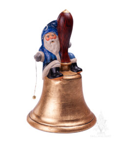 Midnight Sky Santa on School Bell