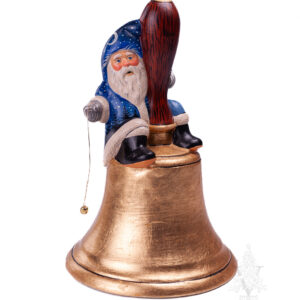 Midnight Sky Santa on School Bell