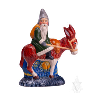 Santa on Mule