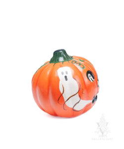 Happy Pumpkin with Ghosts