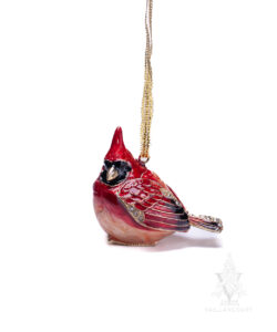 Jewel Cardinal Ornament Small