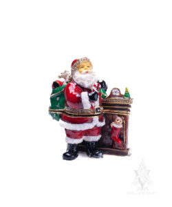 Santa Fireplace Box