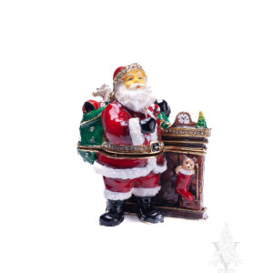 Santa Fireplace Box