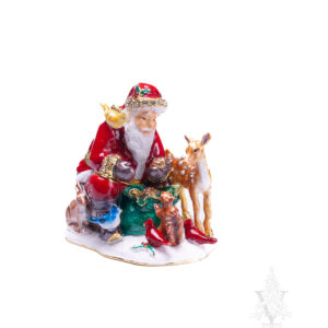 Santa with Animals Box