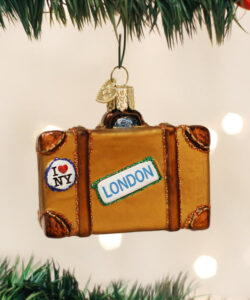 Suitcase Ornament