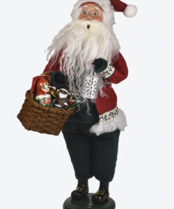 Byers Jolly Holly Santa Holding Lantern
