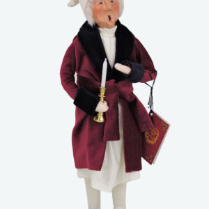 Scrooge Holding Candle