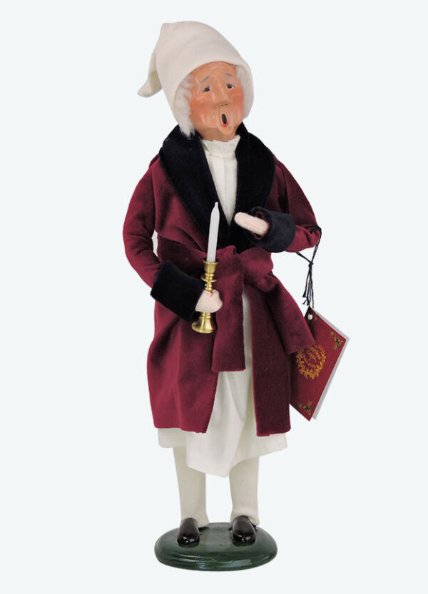 Scrooge Holding Candle