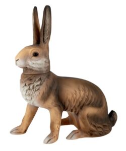 Large Sitting Hare, Brown