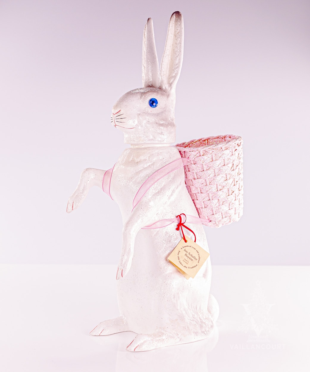 Extra Large White Bunny With Basket