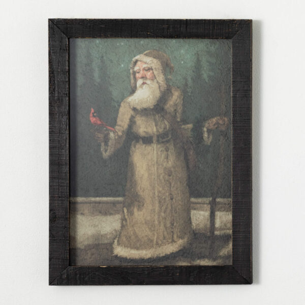 Vintage Santa Wall Art