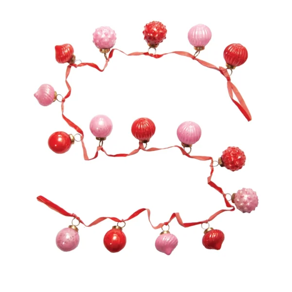 Glass Ornament Garland