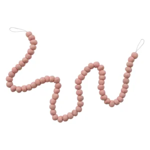 Felt Ball Garland Pink